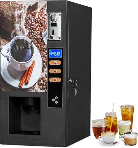 Automatic coffee vending machine project.  The machine operates with eight beverage modes, i...