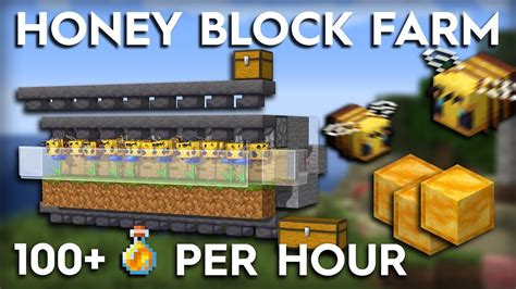 Automatic Bee Farm in Minecraft 1.19THis farm produces quite a lot of honey and honeycomb. I built a very small one too fit to the environment around my home...