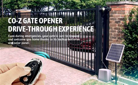 Automatic sliding gate opener solar. Amazon.  These operators are designed for swing gates,...