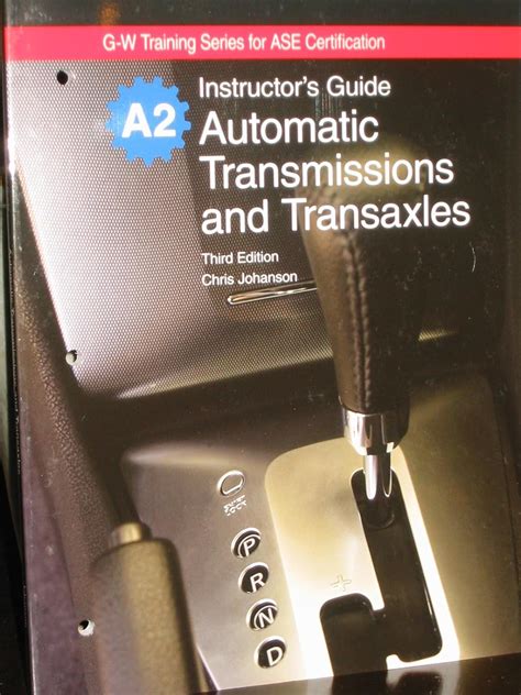Automatic transmissions and transaxles instructors guide. - Berufliche aufstiegschancen und abstiegsrisiken im wandel.