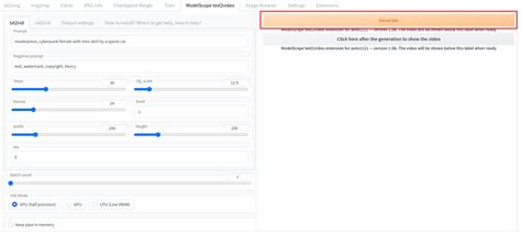 Automatic1111 modelscope.  Looks nothing like the demo videos they showed off.  Compone...