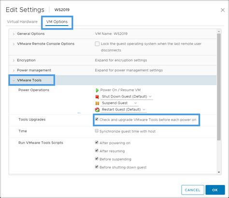 Automating Upgrade of VMware Tools and VM Compatibility