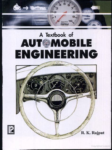 Automobile Engineering By R K Rajput Download
