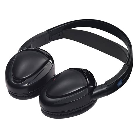 Automotive Dual-channel Folding IR Wireless Headphones for In …