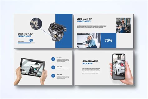 Automotive Powerpoint Template By Unicodeid On Envato Elements