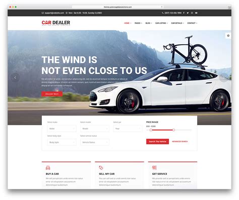 Automotive Website Template