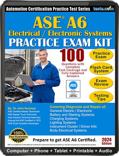 Automotive ase test preparation manuals 3e a6 electrical electronics systems ase automotive test preparation. - Coleman 80 series gas furnace manual.