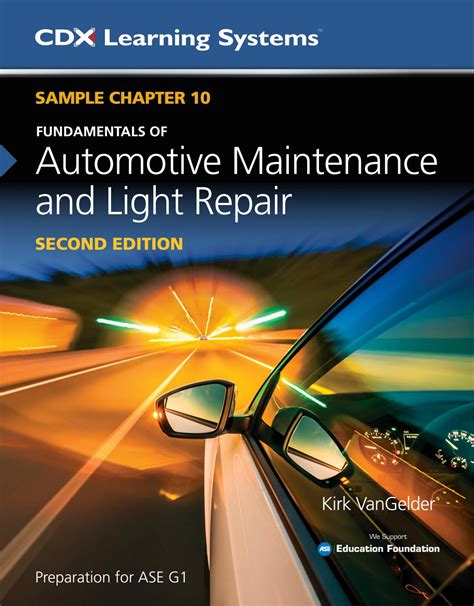 Automotive maintenance and light repair textbook. - Fuji smart cr reader operation manual.