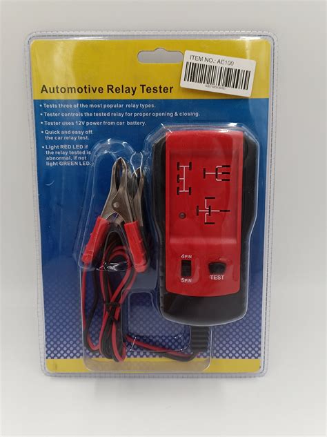 Automotive relay types.  Product Type: Automotive Relay Tester / Relay Det...