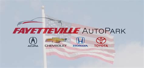 Welcome to Fayetteville Autopark where we can help you in get the best price for your trade! We have made it easy for you to get a Trade valuation at our Acura, Chevy, Honda, or Toyota locations directly with the correct dealer. Please click on the link below for the franchise you need.. 