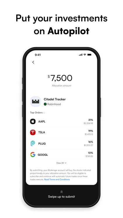 Autopilot investment app. If you already have a Wealthfront Account, you’ll be prompted to set up Autopilot when you open the app. Getting started is easy. Choose an account to monitor — a checking account or your Wealthfront Cash Account. Set a maximum balance for that account. Choose a balance that’s more than the amount you spend or withdraw each … 