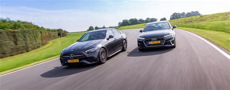 Autovisie dubbeltest: Mercedes-Benz C-Klasse vs. Audi A4