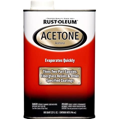 Acetone is a wonderful plastic solvent and is the last thin