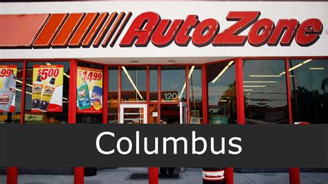 AutoZone, Columbus. 12 likes · 72 were here. AutoZone is the nation's leading retailer and a leading distributor of automotive replacement parts and accessories.. 