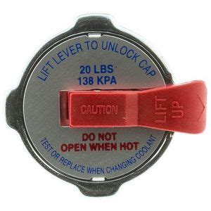 Dorman Radiator Cap 54203. Part # 54203. SKU # 821878. Check if this fits your 2013 Dodge Avenger. Location: Radiator Cap. Notes: Engine Coolant Reservoir Cap. Packaging type: box. Without water symbol on cap. PRICE: 13.99.. 