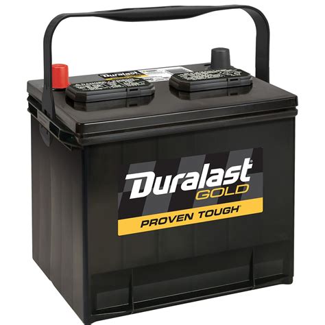 List of the Best Car Battery from Autozone and Find Each Battery of Price Range. 1. Duralast Platinum Battery (24F-AGM) With about $195, you can own this Duralast battery, size 24F. The battery comes with a 3-years warranty. It has 885 cranking amps (CA) and 710 cold-cranking amps (CCA).