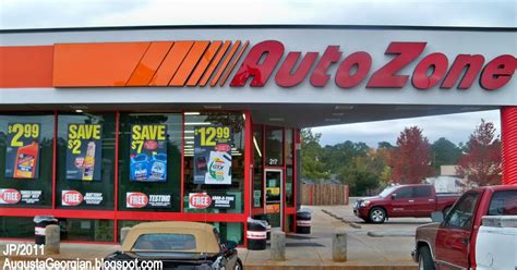 Augusta, GA 30906. (706) 796-6554. Open - Closes at 9:00 PM. Get Directions View Store Details. AutoZone Auto Parts Augusta. 217 Fury's Ferry Rd. Augusta, GA 30907.. 