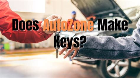 Autozone make keys. To get a replacement key from a locksmith, you’ll want to have the following information ready: Make of the car. Model of the car. Year. Car registration. Title. Vehicle identification number (VIN) The information will help the locksmith identify what type of key your car needs. You can find your car’s VIN on the dashboard on the driver’s ... 
