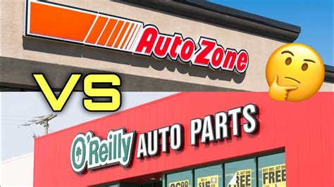 Compare AutoZone vs O'Reilly Auto Parts. See how working at AutoZone vs. O'Reilly Auto Parts compares on a variety of workplace factors. By comparing employers on …. 