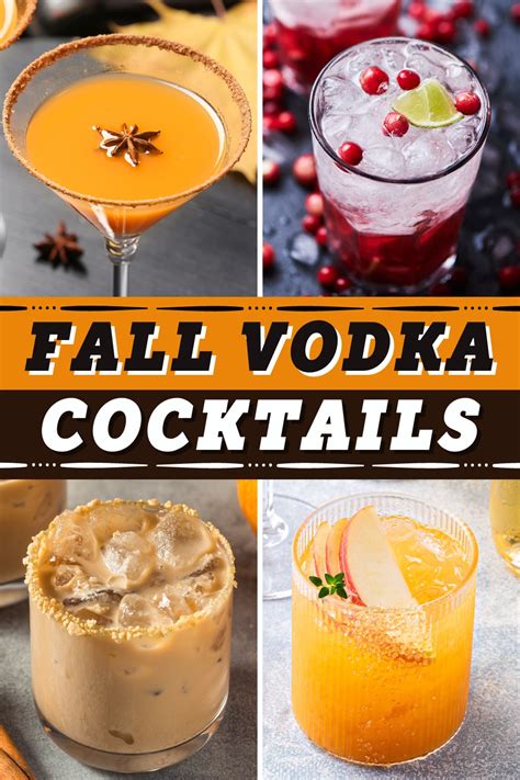 Autumn Cocktail Recipes Easy