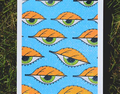 Autumn Eye Pattern on Behance