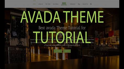 Avada tutorial 2019. In this Avada Wordpress Website Tutorial video you will lear...