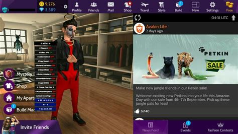 Avakin life mod menu.  It allows players to access features that enhance gam...