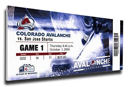 Avalanche playoff tickets already on sale