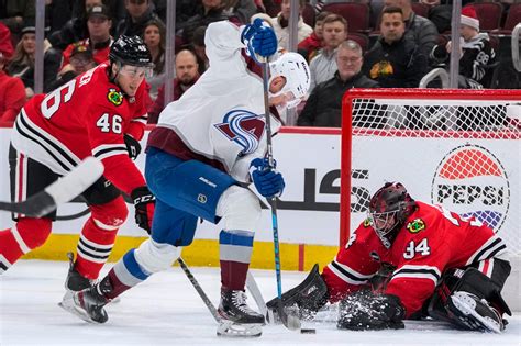 Avalanche stumble in Chicago after discipline issues, spoiling Valeri Nichushkin’s big night