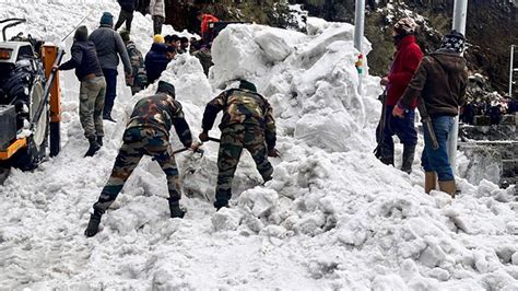Avalanche sweeps away tourists in northeast India; 6 killed