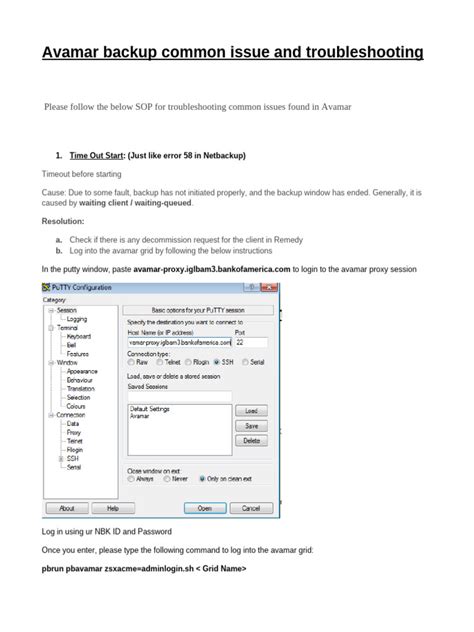 Avamar backup troubleshooting. "&nbsp; I can Oct 7, 2025 · Avamar slow backup performa...