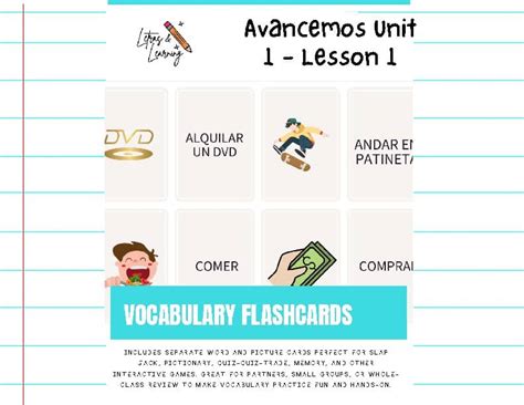 Avancemos spanish 2.  Learn with flashcards, pronunciation, interactive games, and...