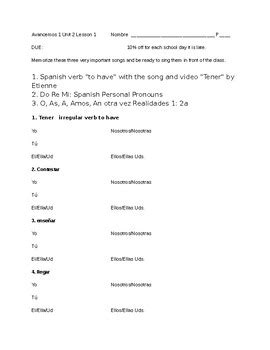 Avancemos unit 2 lesson 2 study guide. - Network flows ahuja solutions manual 4.