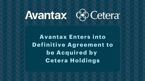 Avantax cetera. Cetera Financial Group (Cetera) acquires Avantax Wealth Management on 2023-09-11 for $1200000000. 