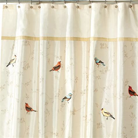 Avanti Gilded Birds Shower Curtain Collection - Kohls