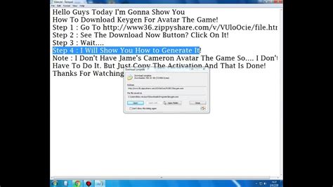 Avatar Game Activation Key Generator Online. 