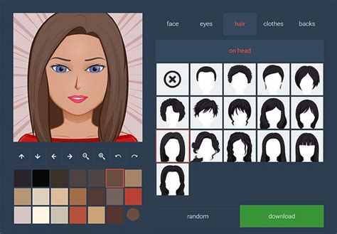 DoppelMe. DoppelMe is the best avatar maker site for you to make mini dynamic avatars. Here, you could pick the gender of the characters, the skin color, eye shadows and color. Besides, there are quite a lot of interesting facial expressions to show different moods like angry, happy, sad, sleepy, excited and more..