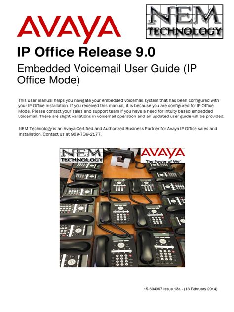 Avaya ip office voicemail pro user guide. - Manuale di camara canon eos 3000.