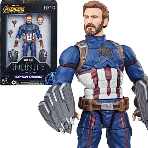 Avengers Infinity Saga Captain America Marvel Legends Figure