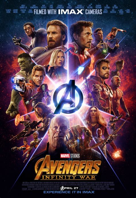 Avengers infinity war film makinesi