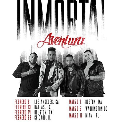 Aventura Tour Dates 2023