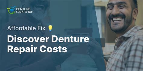 Average Costs of Denture Repairing and Relining Fixodent