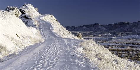 Average Snowfall in Colorado Cities - magicpoint