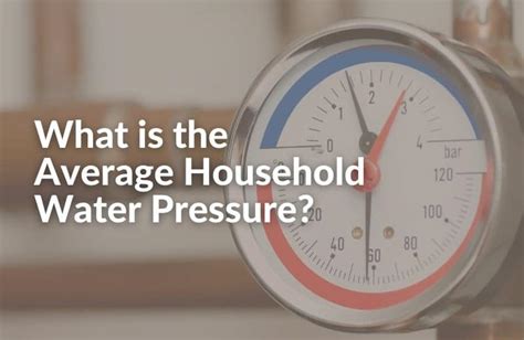 Average home water pressure. It is normal for building water pressure to vary between 20-40 psi or 30-50 psi depending on how your pump pressure control switch is set. Even after you've de-clogged your hot water supply you can make a still better improvement in regulating water temperature at the shower by installing an anti-scald device or … 