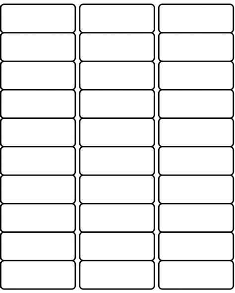 Avery 5160 format. Template for Avery 8660 Address Labels 1" x 2-5/8" | Avery.com. Home Templates Address & Shipping Labels 8660. Address Labels. 1" x 2-5/8". 30 per Sheet Clear. 