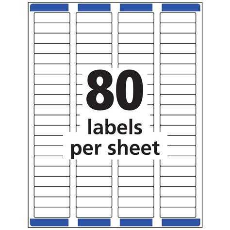 Label description. For mailing list, large and small, Avery® 8860 is perfect and suit to a variety of envelope sizes. Whether you’re printing in black and white or adding colour, Avery® 8860 will look sharp and smart on your letters. …
