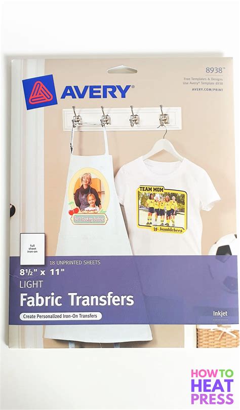 Avery t shirt transfer instructions. How To Use Avery Dark Fabric Transfer Paper: Prepare your garment by washing and drying it. Create a design in Design Space or using Avery’s free templates. Print out the image the normal way around with an inkjet printer (no need to reverse) Cut out the image. Place transfer onto the garment with the image facing up. 