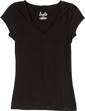 Aveto Juniors the Basic V-Neck Tee - amazon.com