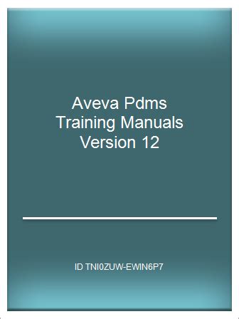 Aveva pdms training manuals version 12. - Seminare über antennentechnik... der 22. november 1973 [und]... der 23. november 1973.