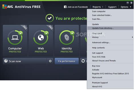 Avg antivirus virus definition update